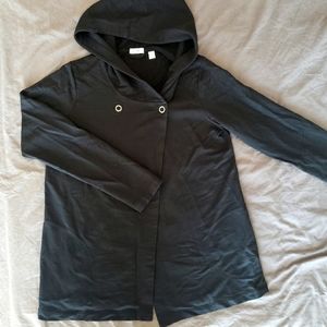 J. Jill hooded snap closure cardigan